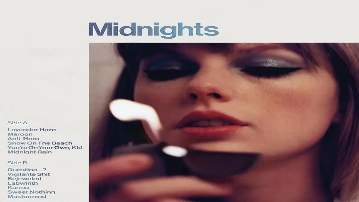 Taylor Swift's “Midnight” album list