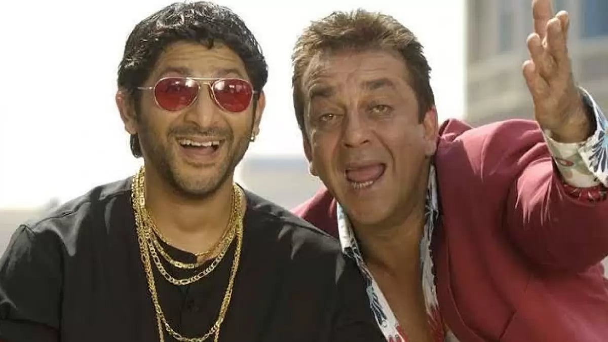 Arshad Warsi-Sanjay Dutt in Munna Bhai