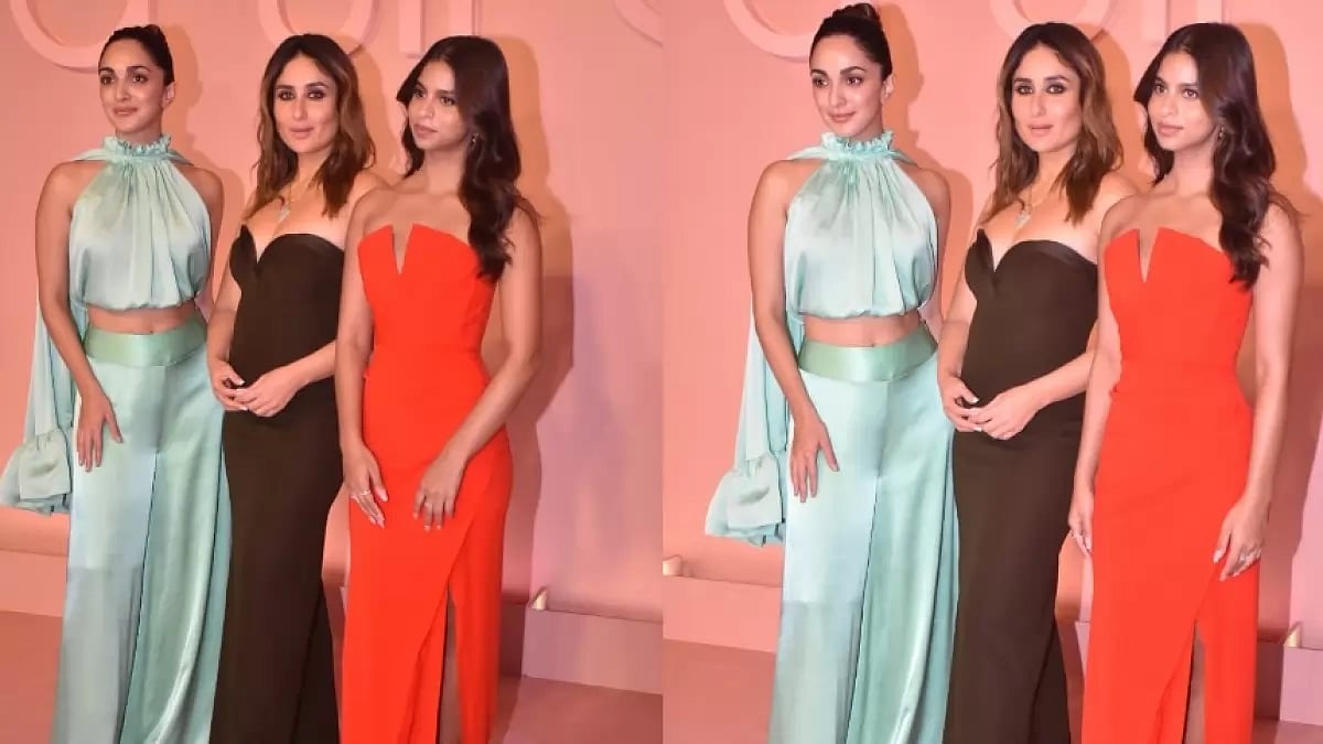 Kareena Kapoor Khan, Kiara Advani, Suhana Khan Raise The Glam Quotient As They Come Together For An Event, Watch Video