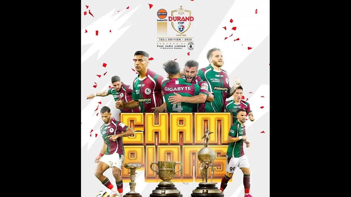 Mohun Bagan Super Giants won the Durand Cup final by 1-0 defeating arch-rivals Emami East Bengal FC.