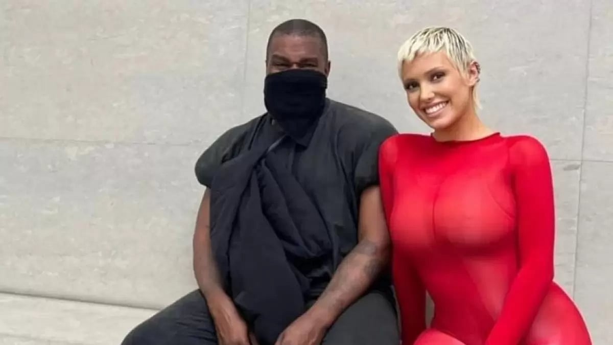 Kanye West and Bianca Censori