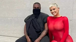 Kanye West and Bianca Censori