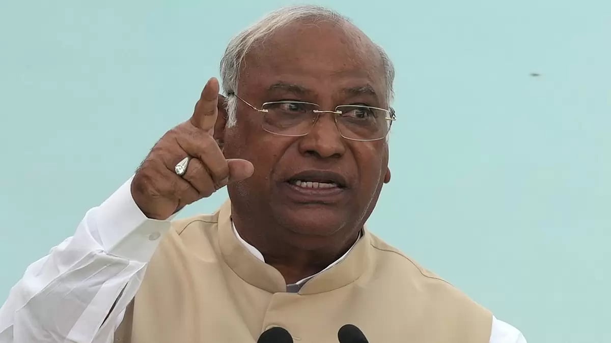 File Image : PM Modi Is Afraid Of Invisible Voters, Says AICC Chief Kharge