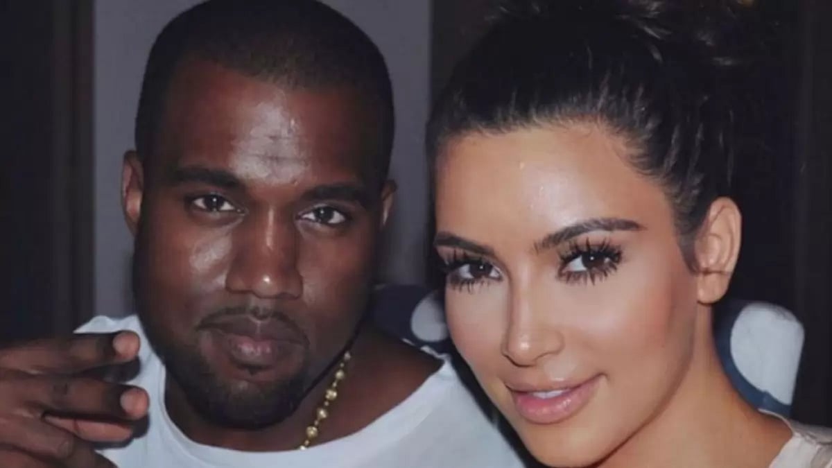 Kim Kardashian and Kanye West