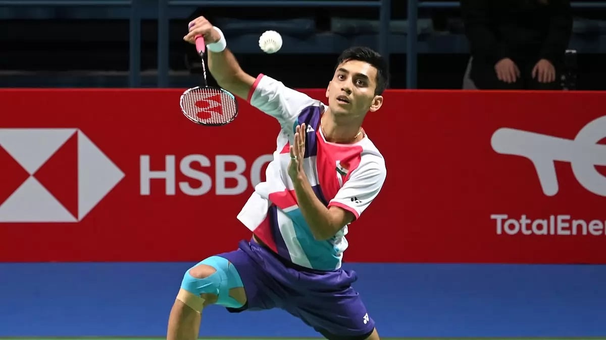 Lakshya (WR 12) lost to WR 10 & 3 time World medalist Anders Antonsen 21-23, 21-16, 9-21. 