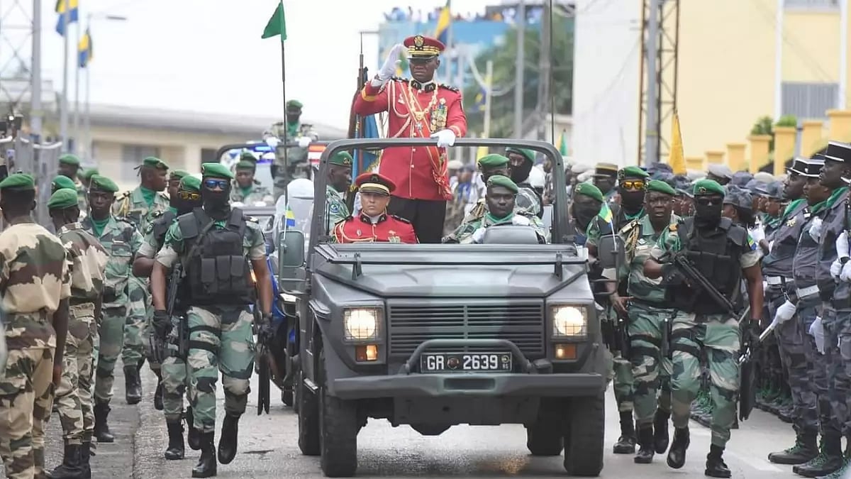 General Brice Oligui Nguema, the new President of Gabon after coup in the country