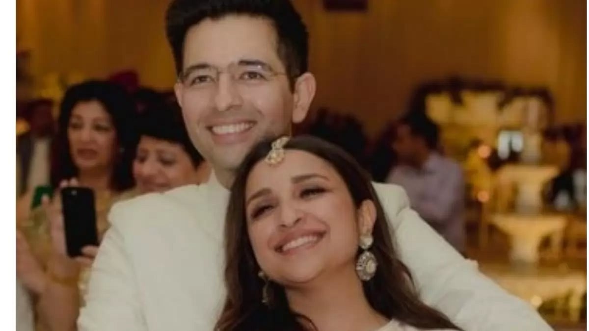 Raghav Chadha & Parineeti Chopra 