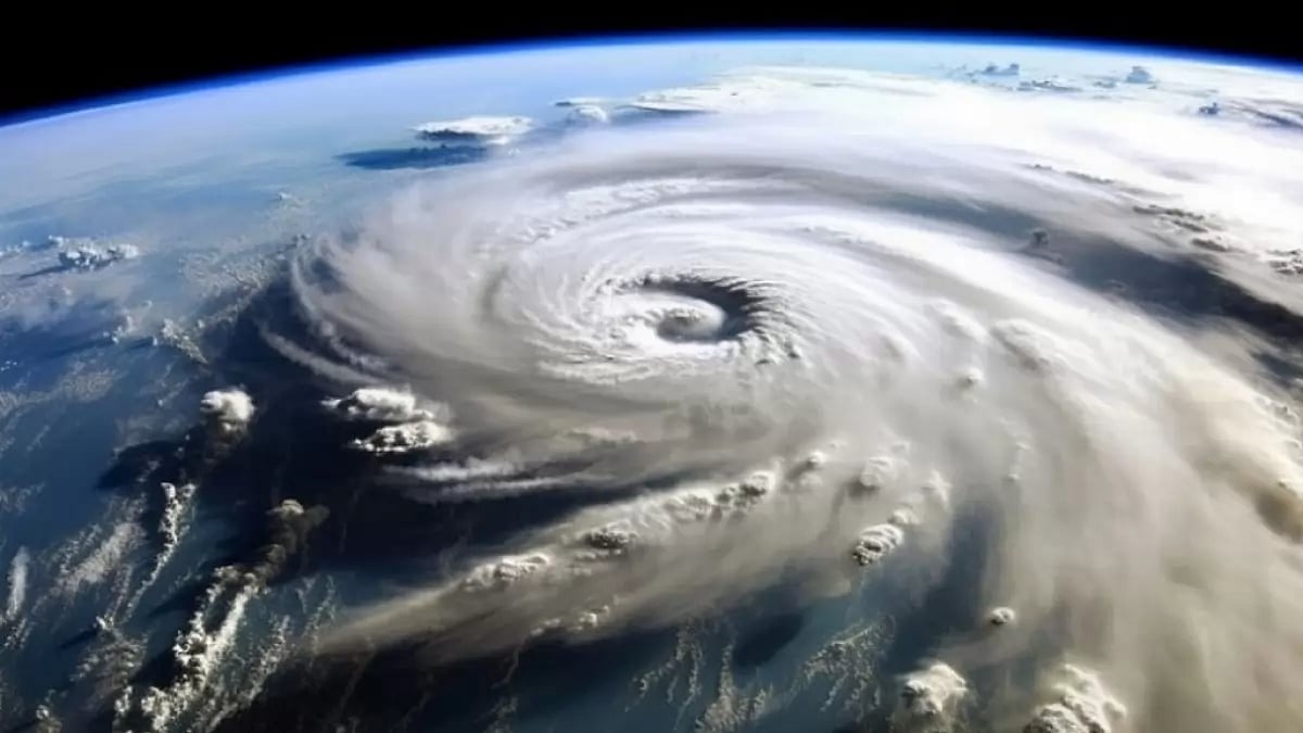Satellite Image of Hurricane 