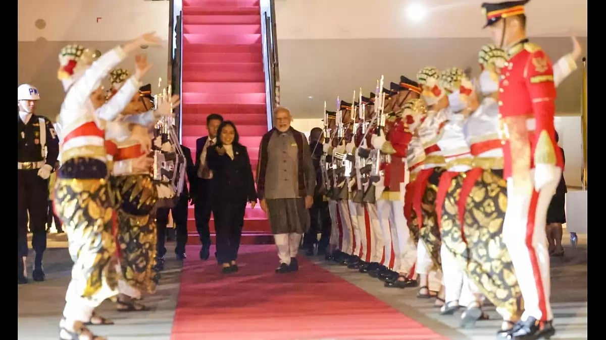 PM Modi in Jakarta