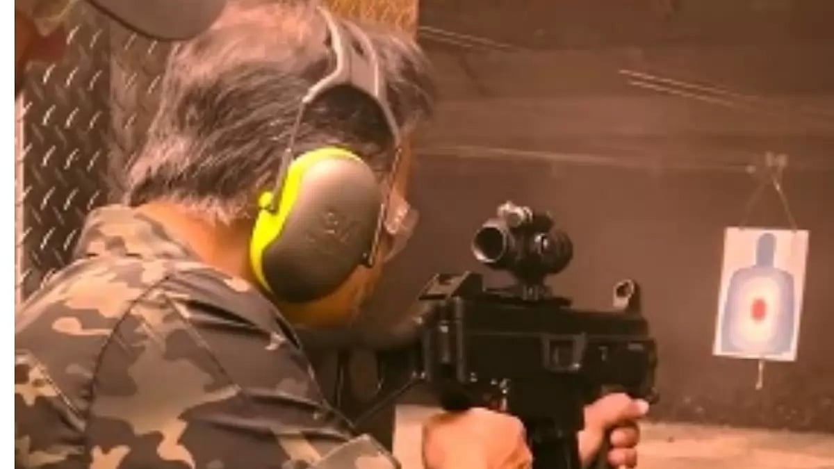 Kamal Haasan Trains With Guns For KH233