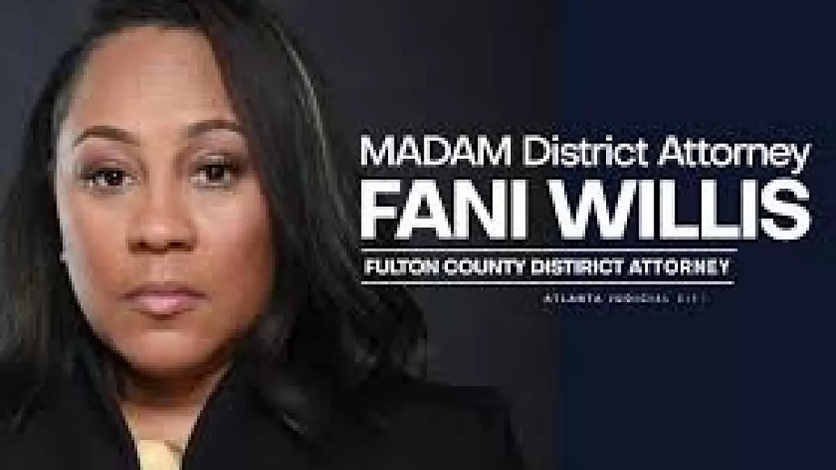 Fulto County District Attorney Fani Willis