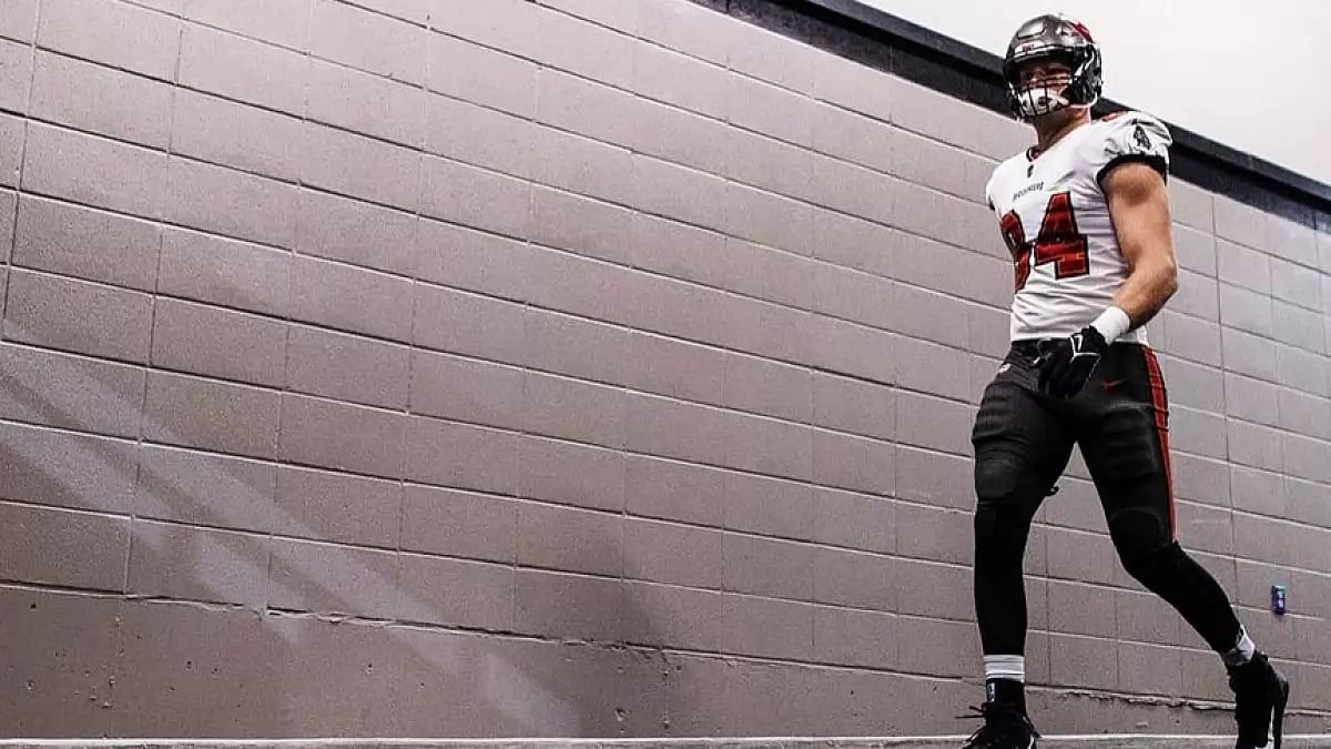 Fans get emotional as NFL player Carl Nassib announces retirement on Instagram.