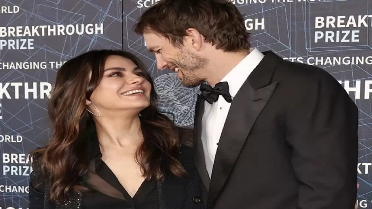 Ashton Kutcher and Mila Kunis