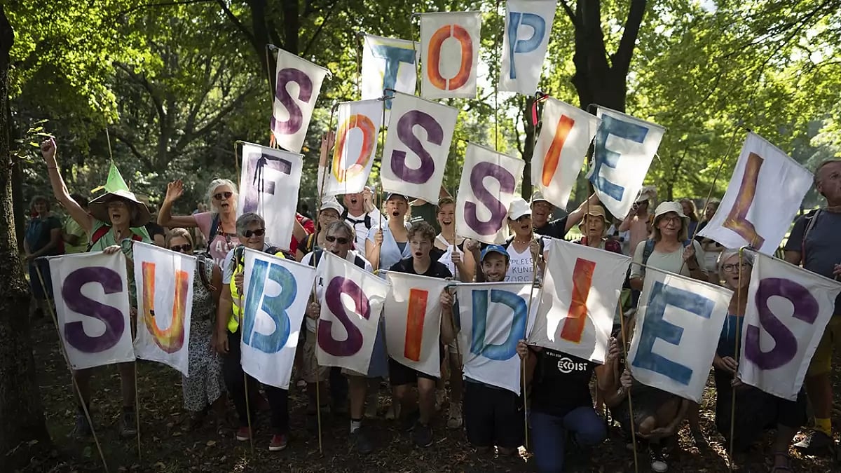 Netherlands Climate Protest