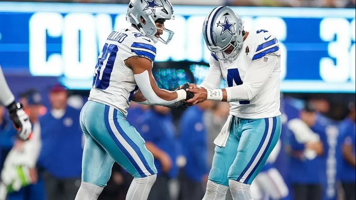 The Dallas Cowboy's win over the New York Giants