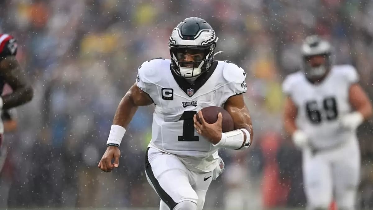 Philadelphia Eagles wins against the New England Patriots 