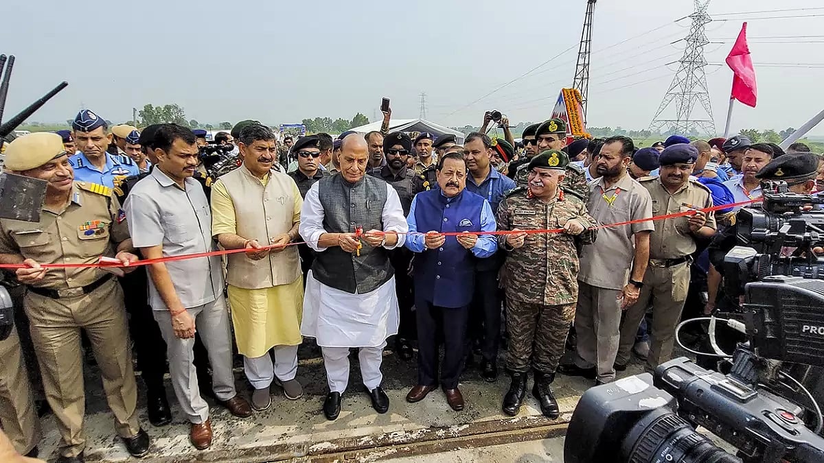 Rajnath Singh in Samba