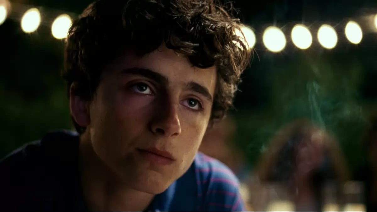 Timothee Chalamet starring in ‘Call Me By Your Name’ (2017)
