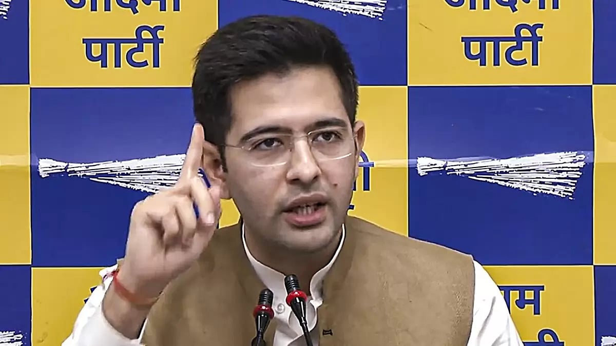 Raghav Chadha addresses press conference