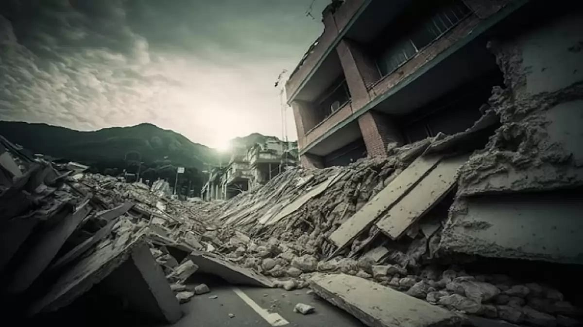 Disaster after earthquake