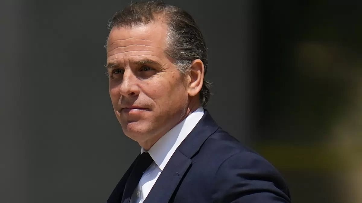 US President Joe Bidens son Hunter Biden, who is embroiled in legal troubles scandals.
