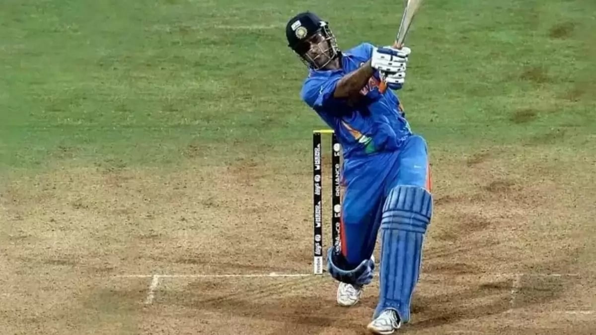 MS Dhonis winning six in the 2011 World Cup final