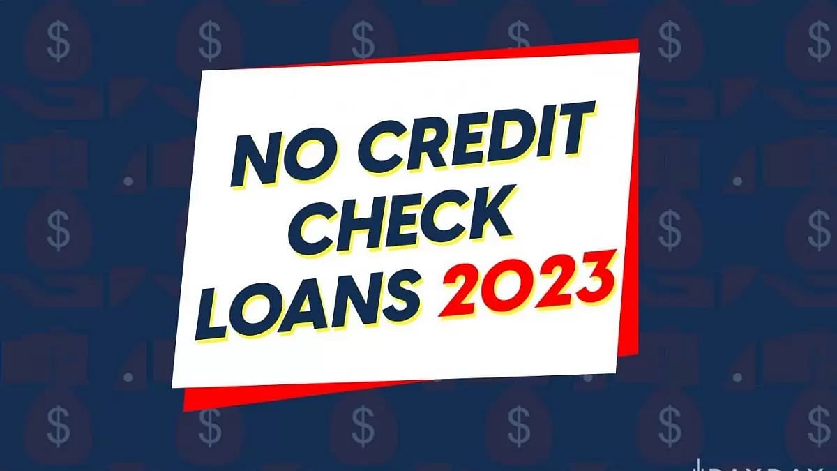 No Credit Check Loans Guaranteed