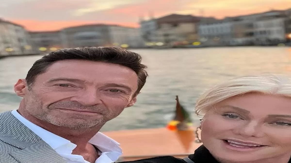 Hugh Jackman and Deborra-Lee Furness