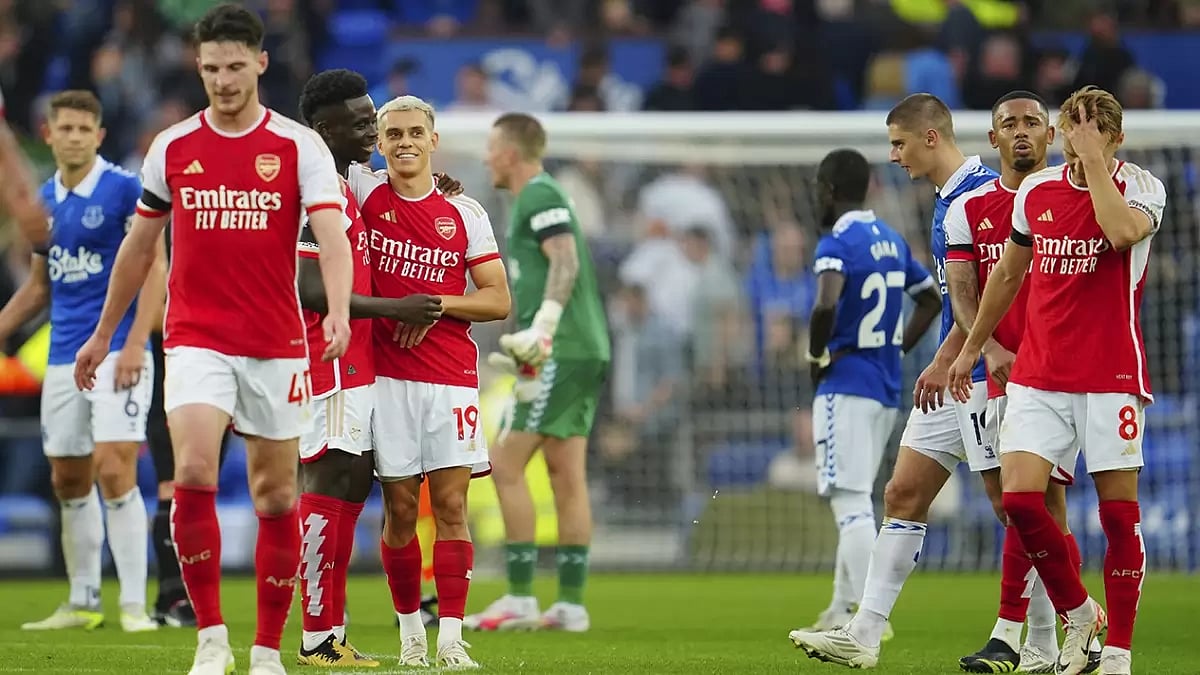English Premier League 2023-24: Everton vs Arsenal