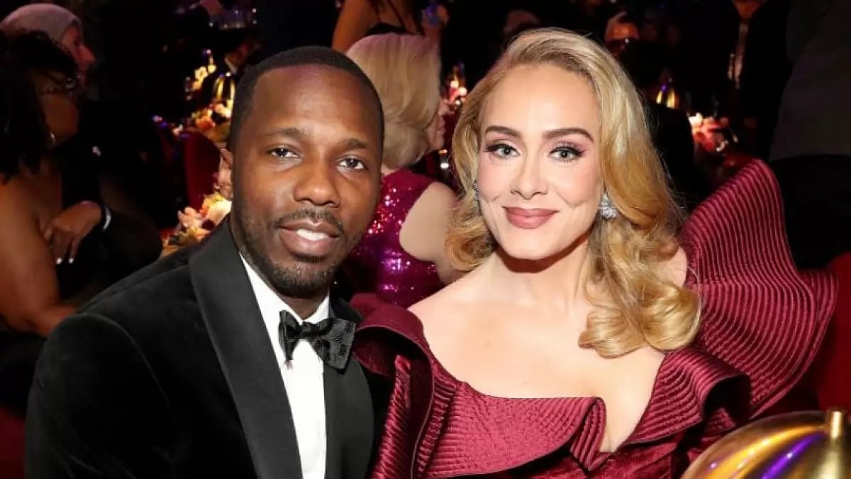 Adele with rumored husband Rich Paul