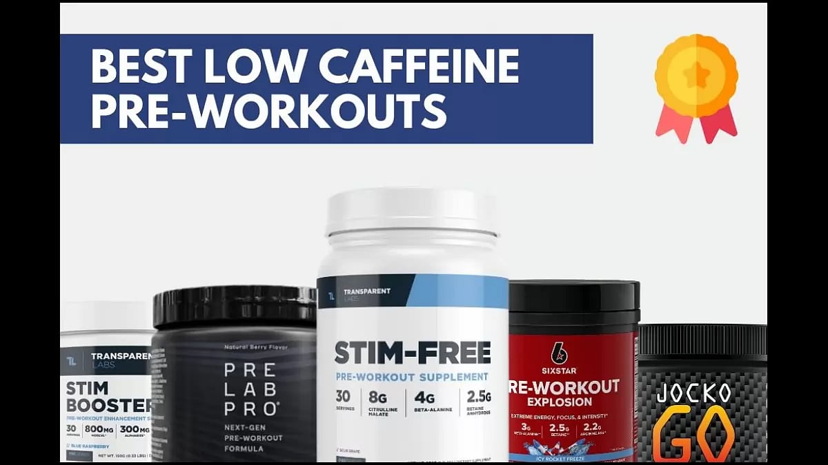 Best Low Caffeine Pre-Workouts