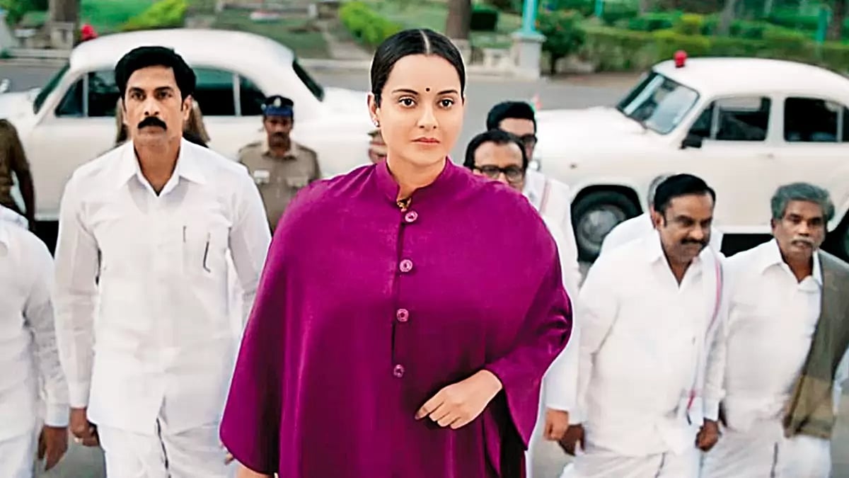 Drama of Democracy: Screengrabs from Thalaivi - null