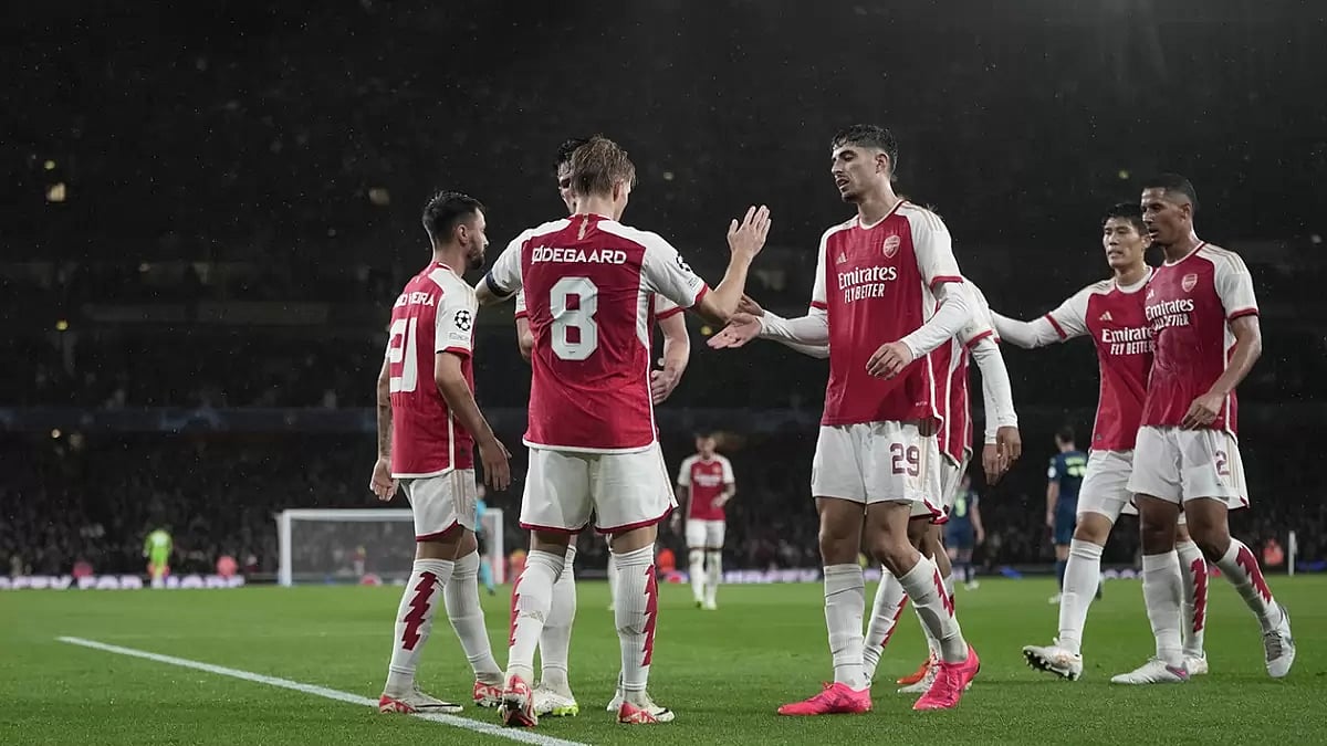 UEFA Champions League 2023-24: Arsenal vs PSV Eindhoven