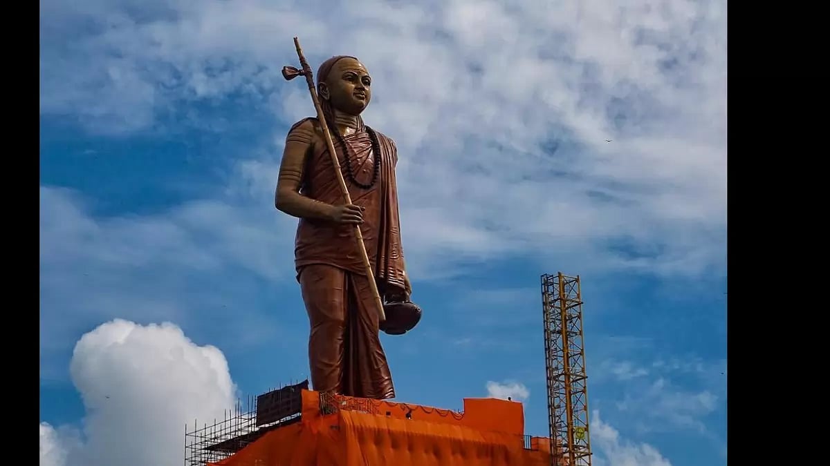 The 'Statue of Unity' unveiled today  
