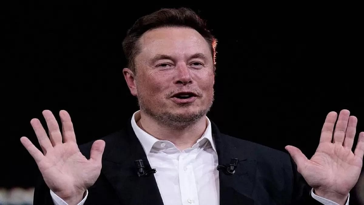 Elon Musk at an event
