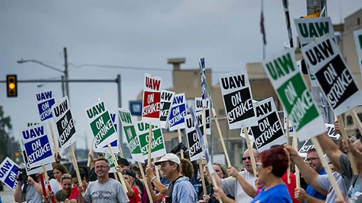 United Auto Workers (UAW) union initiated a strike with approximately 12,700 workers. 