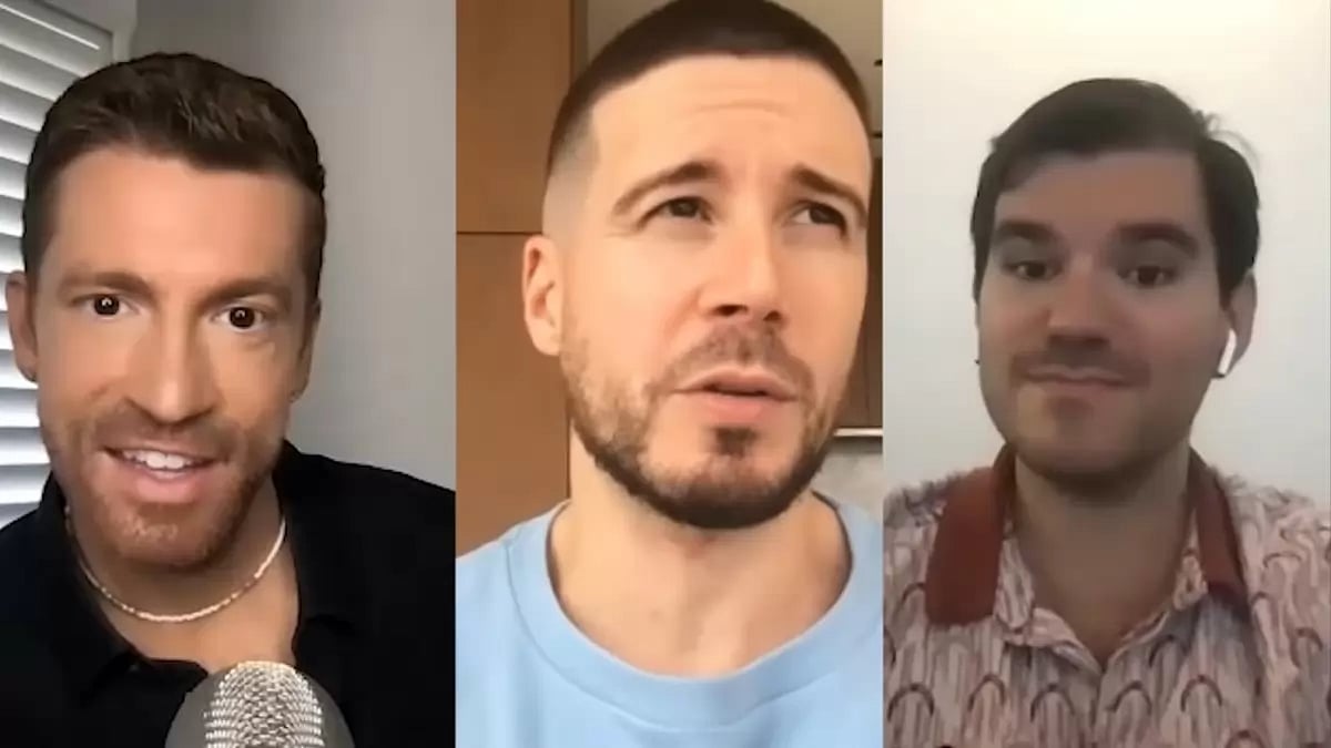 Daniel Murphy and Evan Real interviewing Vinny Guadagnino