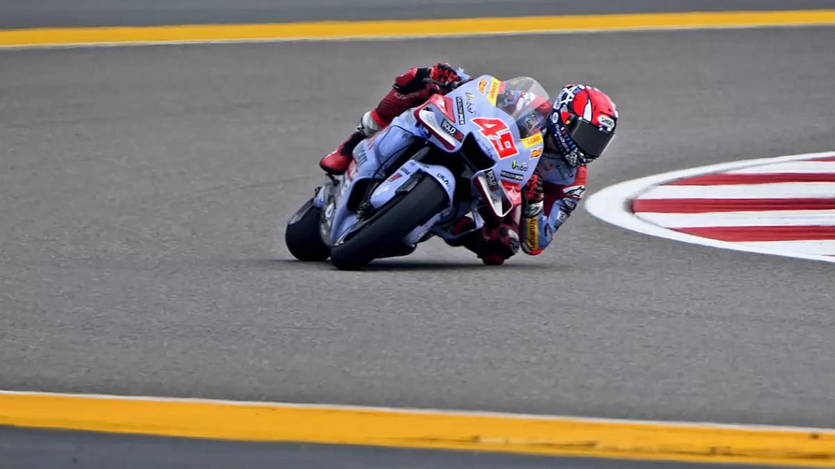 MotoGP practice session