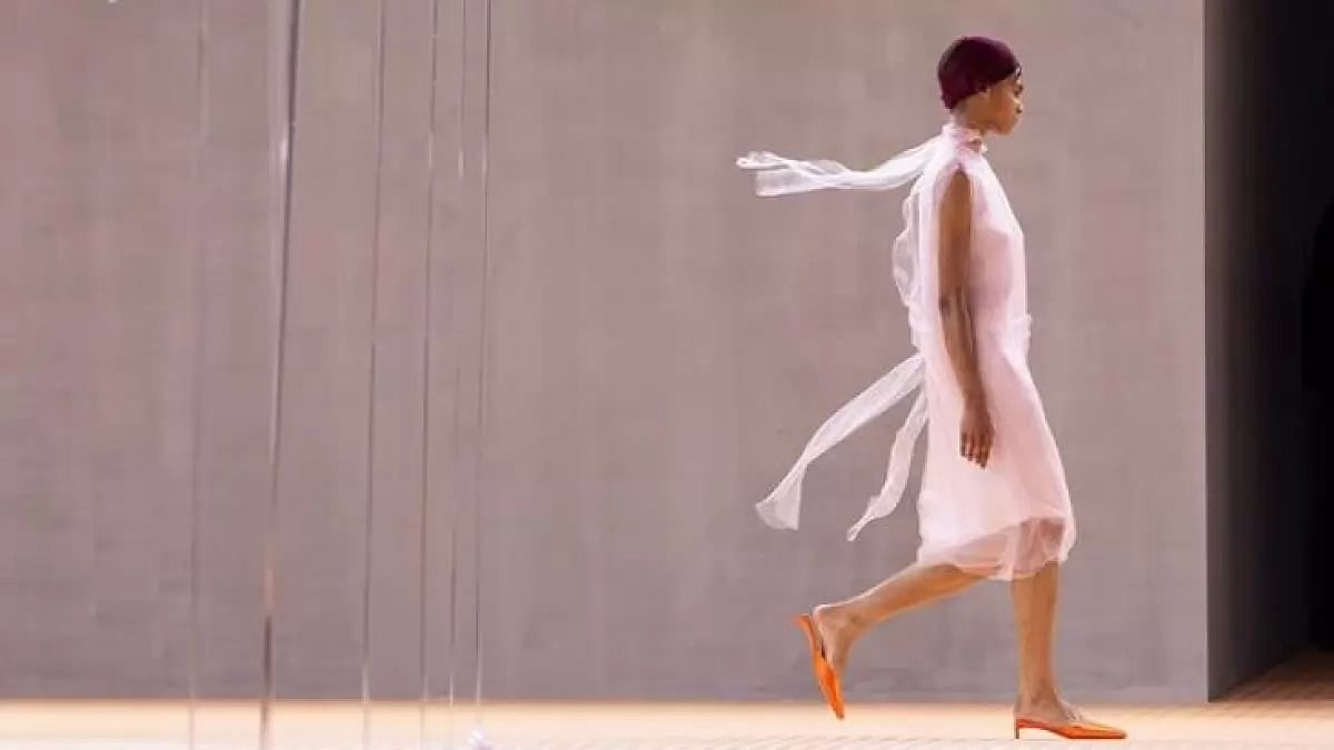 A look from the Milan Fashion Week 2023 from the Prada showcase 