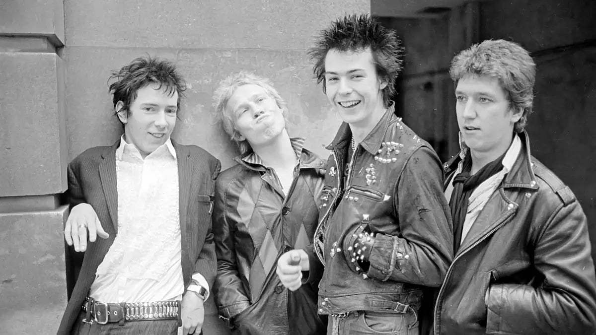 English punk rock band The Sex Pistols
