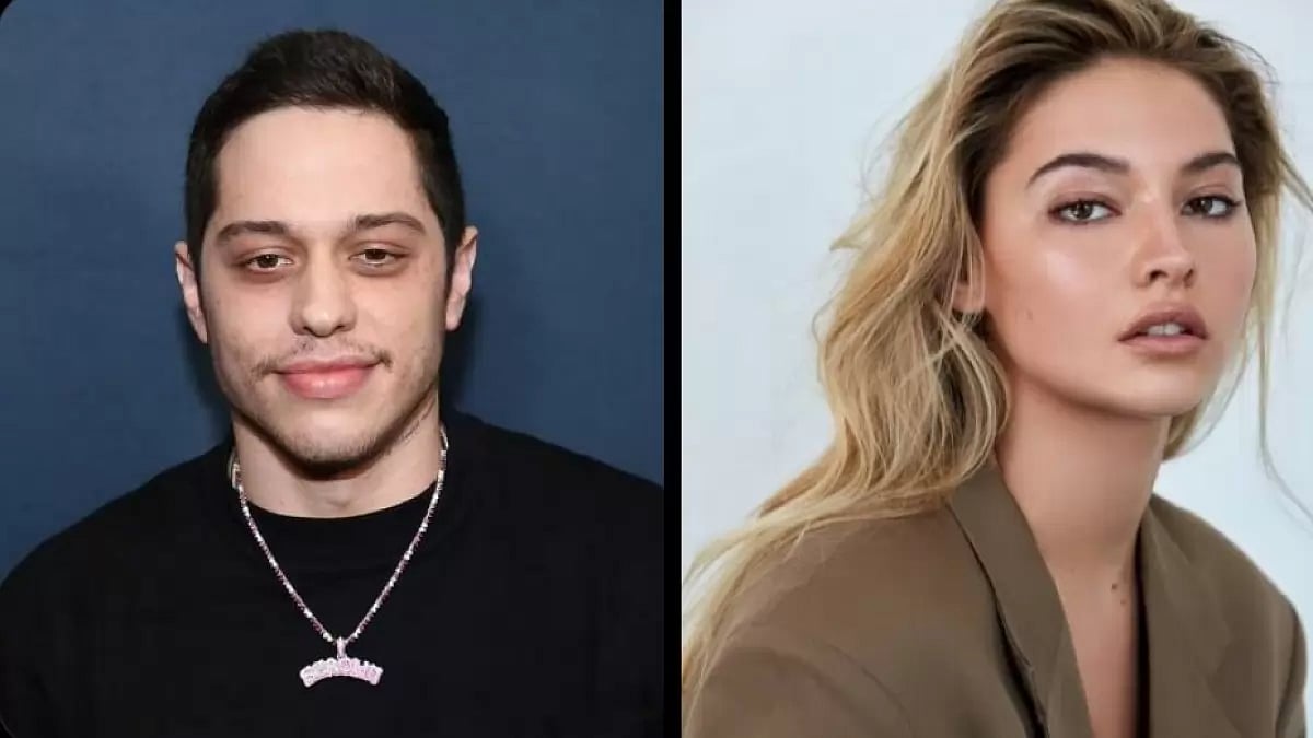 Pete Davidson and Madelyn Cline