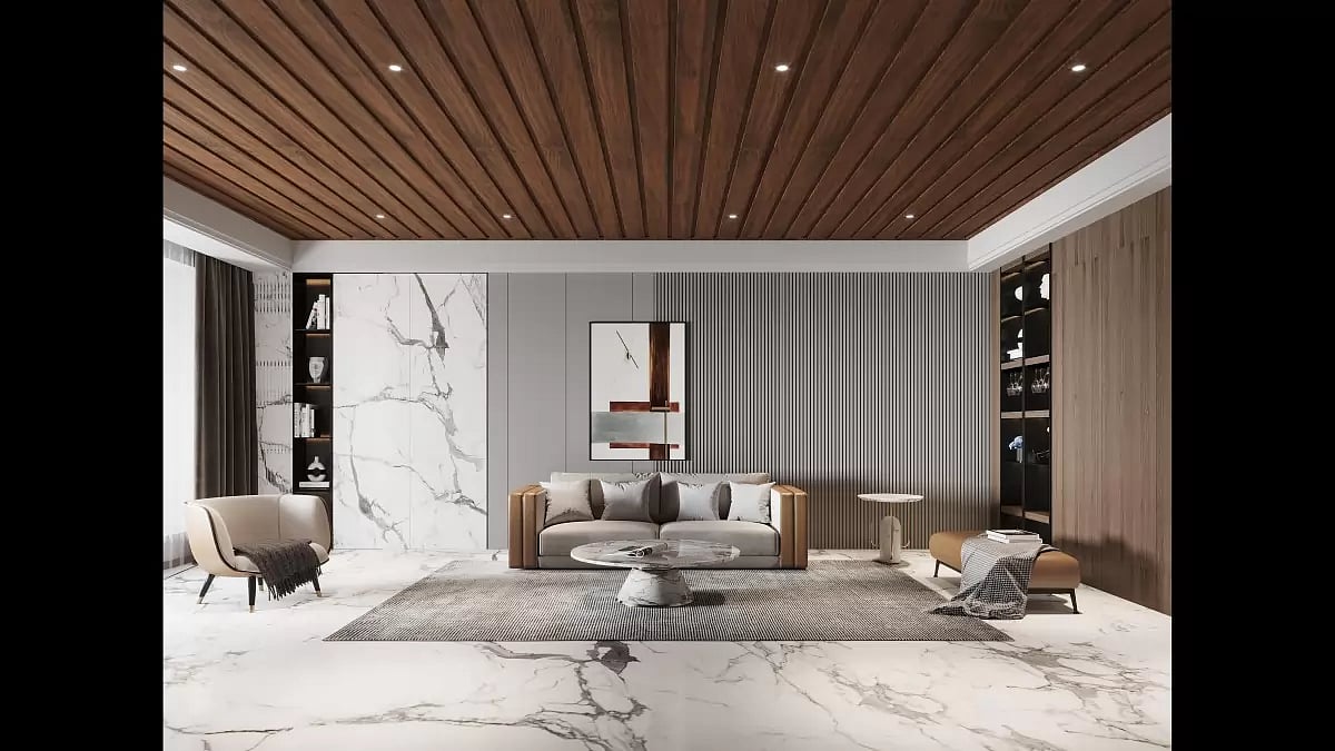 SOFFIT | Collection – WOODEN | Shade – WALNUT