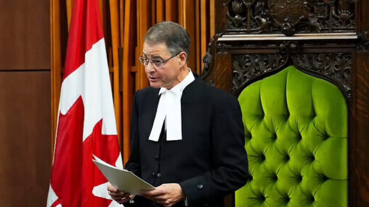 Former Speaker of Canadas House of Commons Speaker Anthony Rota 