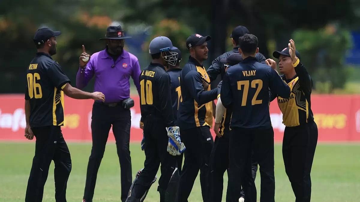 File image of Malaysian cricket team.