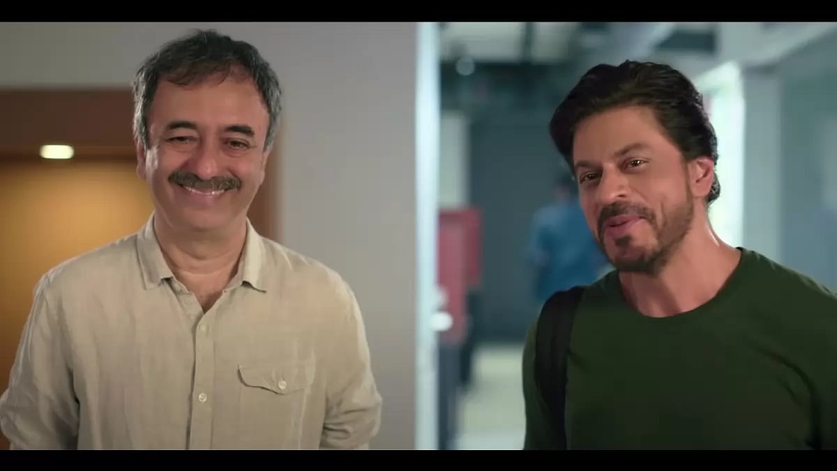 Rajkumar Hirani and Shah Rukh Khan