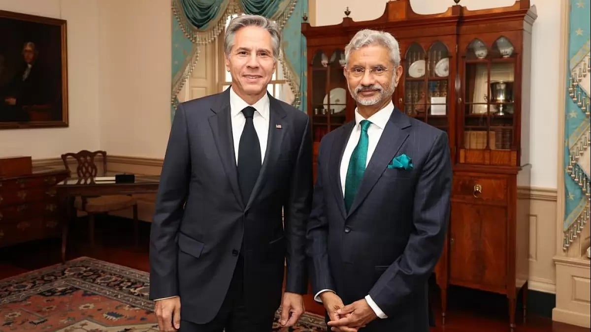 External Affairs Minister S Jaishankar and US Secretary of State Antony Blinken.