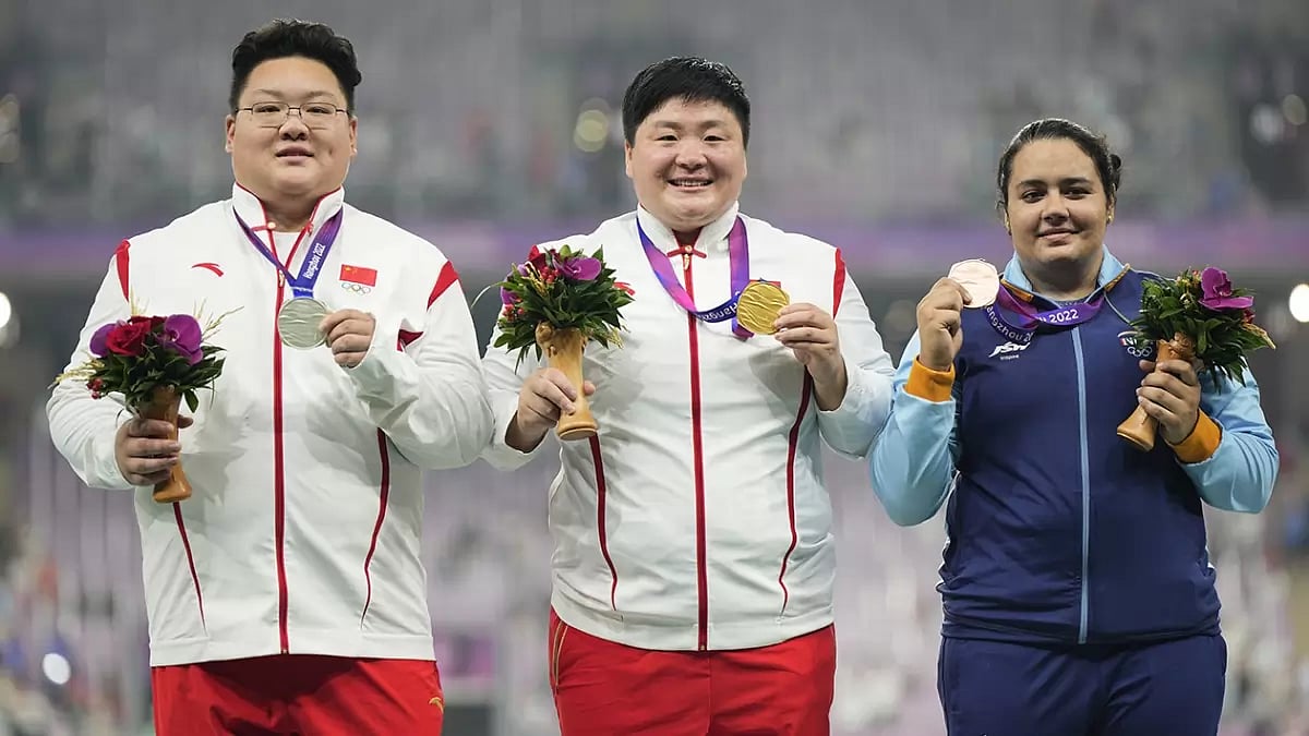 Asian Games 2023, Day 6: Women's shot put
