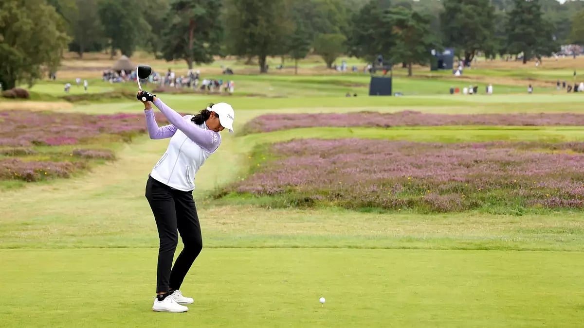 File image of Aditi Ashok