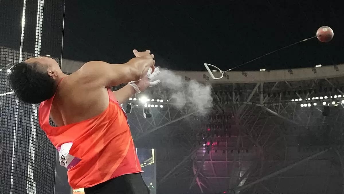 Asian Games 2023, Day 7: Men's hammer throw final