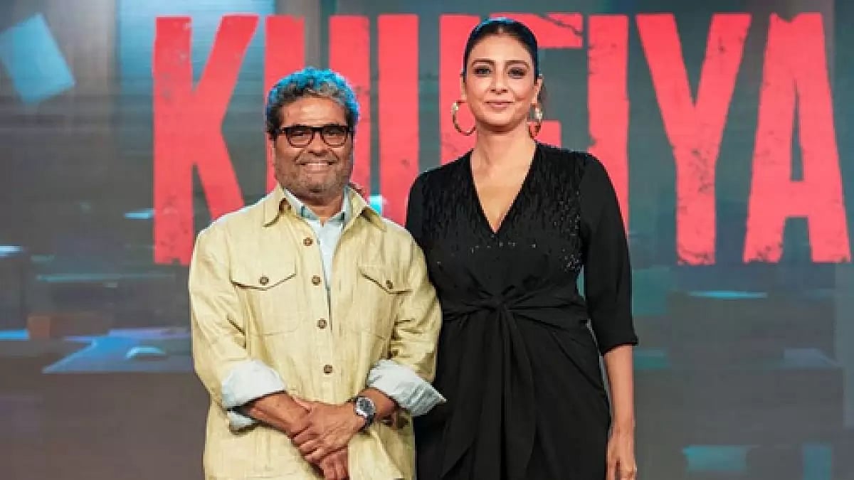 Vishal Bhardwaj and Tabu
